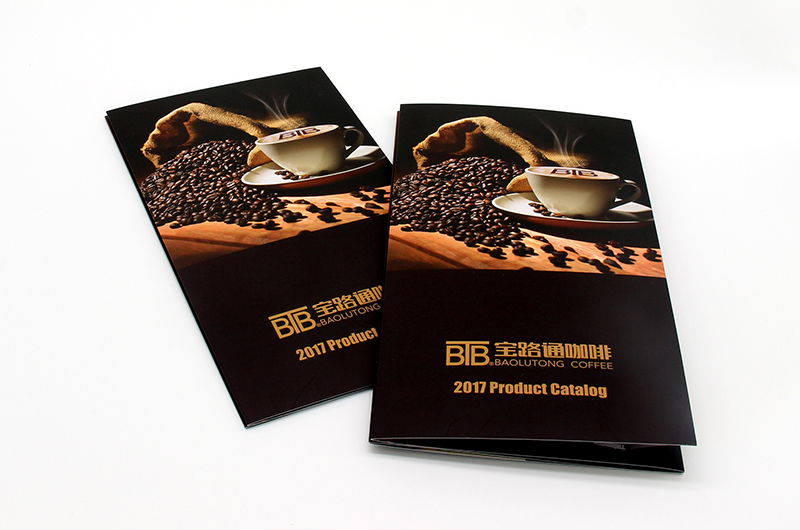咖啡折页印刷